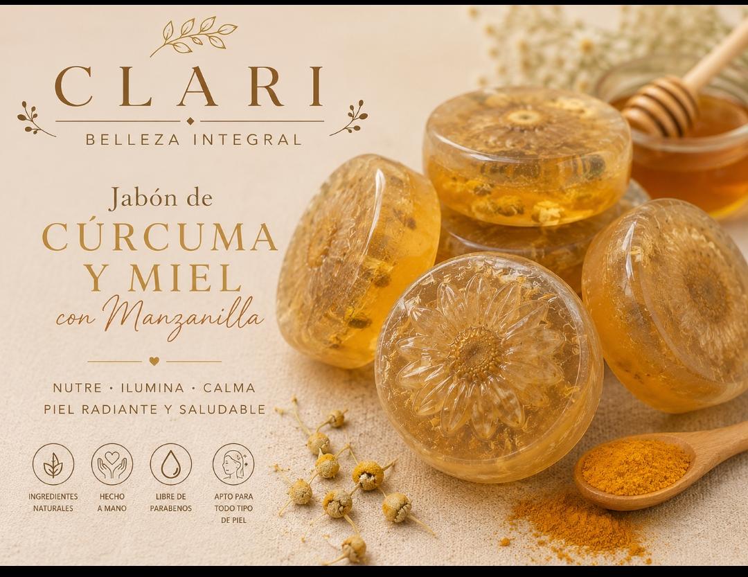 Cúrcuma y Miel con manzanilla